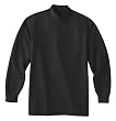 Men's Long Sleeve Performance Honeycomb Mock Neck Shirt