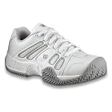 Wilson Pro Staff Fusion Girls Tennis Shoe   White/Silver