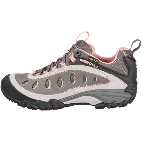 Merrell Women's Chameleon Arc 2 Gore-Tex Dark Gull Gray/Lobster Hiking Shoe J88472 7 UK