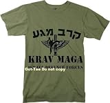 Krav Maga T-Shirt IDF Israel Martial Art combat Green XL