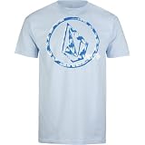 VOLCOM Crop Duster Mens T-Shirt - Light Blue