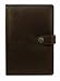 Markings by C.R. Gibson Debossed Italian Leatherette Journal - Brown (MJ16-6119)