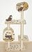 WILMA Cat Scratching Post JOSH 55 beige-paw #2293-50
