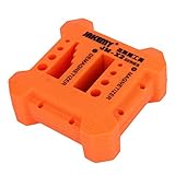 uxcell　ねじボルトナット　ビットドライバー　磁化消磁ツール　オレンジ　67mm x 67mm