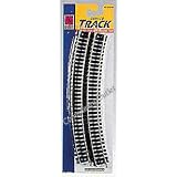Life Like HO Scale Code 100 18 Radius Curved Track Steel : 8602 by LIF