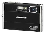 Olympus mju 1050 Digitalkamera (10 Megapixel, 3-fach opt. Zoom, 2,7 Display, bis 3m wasserdicht) midnight black