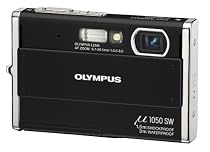 Olympus Mju 1050SW Digital Camera - Midnight Black (10.1MP, 3x Optical Zoom) 2.7 inch LCD