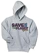 Save The Planet Go Green Adult Hooded Sweatshirt
