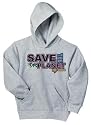 Save The Planet Go Green Adult Hooded Sweatshirt