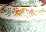 Noritake Floral Green Acanthus Leaf Coffee pot