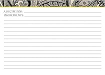 Recipe Cards - Paddock Shawl - 5 + 7