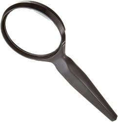 Donegan C-604 Classic Round Hand Reader, 2.125x Magnification, 5 Diopers, 9" Focal Length, 4" Lens Diameter