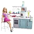 Barbie Kitchen & Doll Kitchen Gift Set