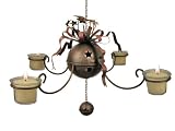 Jingle Bell 4 Votive Chandelier