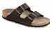 Birkenstock ARIZONA FL, Unisex - Erwachsene Clogs & Pantoletten, braun, (HABANA), schmales Fussbett