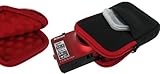 rooCASE Super Bubble Neoprene (Red / Black) Sleeve Case for Nikon Coolpix S ....