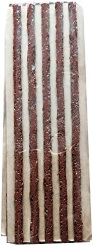 LWDAUTO 100 Pcs Car Bike Scooter Motorcycle Tubeless Tyre Repair Seals Rubber Strip