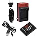 EZOPower Battery + Travel Charger with Car/EU ADapter + USB Cable for Nikon COOLPIX S3500, S6500, S5200, S6400, S4300, S4200, S4100, S3300, S3100, S100 (Compatible Model: Nikon EN-EL19)