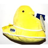 Peeps Bean Bag Plush, 5 Inch Yellow Chick with White Accents (1 Each)