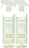 Puracy 100% Natural All Purpose Cleaner - THE BEST Household Cleaner - Streak-Free Multi-Surface Spray - Superior Results on Glass & Stainless Steel - Child & Pet Safe - No Harsh Chemicals - 25 oz - 2-pack