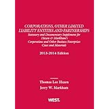 corporations other limited liability entities and partnerships statutory and documentary supplement for hazen