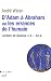 D'Adam a Abraham ou les errances de l'humain : Lecture de Genese 1,1-12,4