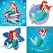 LITTLE MERMAID 4 pc. Self-Stick Wall Art
