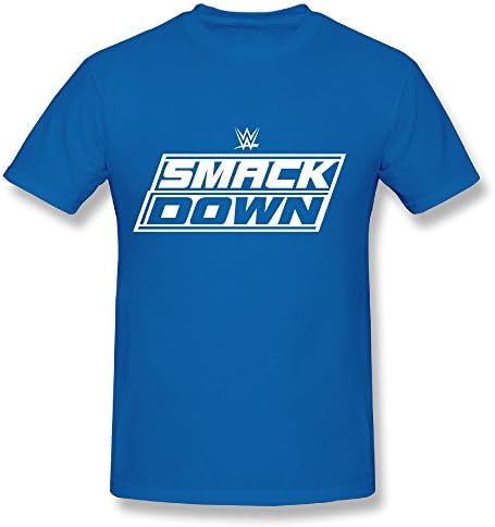New Sale Wrestling Wwe Smackdown Logo T Shirt For Men