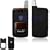 Motorola Nextel i776 Cell Phone Black Rubber Feel Protective Case Faceplate Cover