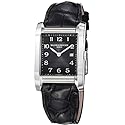 Baume Mercier Women's 10019 Hampton Ladies Black Leather Strap Watch