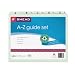 Smead Guide Set Letter, 25 Divisions, A-Z Self Tab, 1 Set (50376)