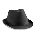 Beechfield Fedora Black L/XL