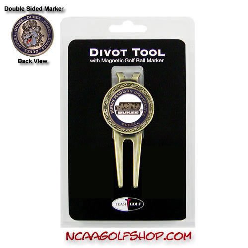 James Madison Dukes Divot Tool Ball Marker Tg1