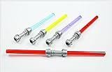 LEGO Star Wars 4 Sabre Laser en 4 couleurs diff�rentes + 1 double Sabre Laser