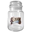 Philadelphia 76ers 31oz Glass Candy Jar - Primary Logo NBA Basketball