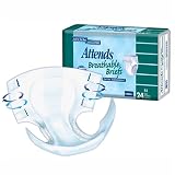 Attends Breathable Briefs Extra Absorbent Small, 96-Count Boxes (Pack of 96)