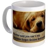 Happiness is Golden Pets Mug by CafePress