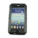 EK Aluminum Metal Protective Armor Cases w/ Gorilla Glass for Samsung Galaxy S4 i9500, Black