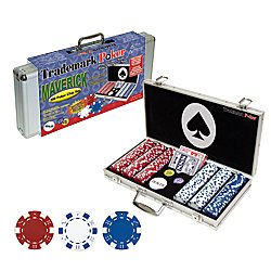 Maverick 300 Dice Style 11.5g Poker Chip Set - Retail Ready