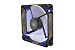 XION AXP Alphawing Series 140mm H.S.B Bearing Retail Computer Case Cooling AXP-GF140-LEDBL (Black Transparency with Blue LED)