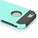 Onecase Shockproof Protective Case Hard Plastic+Soft Silicon Rubber Armor Defender Case Cover For Apple Iphone 6 4.7 Inch Screen With Stylus & Screen Protector (Light Blue/Grey)