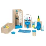 Goki 51903 - Badezimmer Puppenhausm�bel , 17-teiligvon "Goki"
