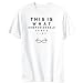 T-Shirt Mens White 