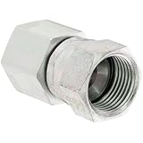 Eaton Aeroquip 2242-8-10S Female 37 Degree JIC Swivel to Female Pipe, JIC 37 Degree & NPT End Types, Carbon Steel, 1/2 NPT(f) x 5/8 JIC(f) End Size, 5/8" Tube OD, 1/2" Female Pipe Size