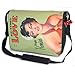Green/Black Mobile Edge Cutebug Laptop Messenger Bag