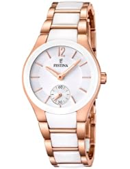 Festina White Ceramic Womens Watch F16589/1