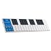 Korg nanoKEY 25 Key USB Controller Keyboard, White