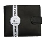 Black Leather wallet - credit card / business card holder by Prime Hide