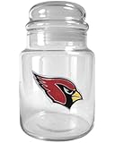 NFL 31-Ounce Glass Candy Jar - Primary Logo