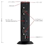 SHUTTLE XPC Intel Atom D2700/Intel NM10/DDR3/A&V&GbE/40W Slim PC Barebone System XS36V